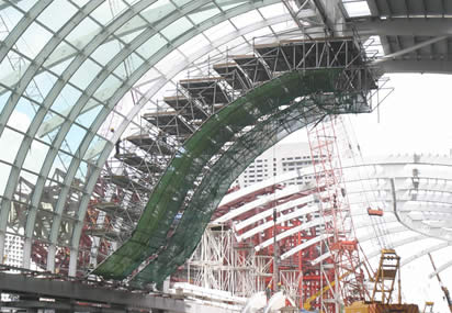 Read more about Marina Bay Sands retail canopy