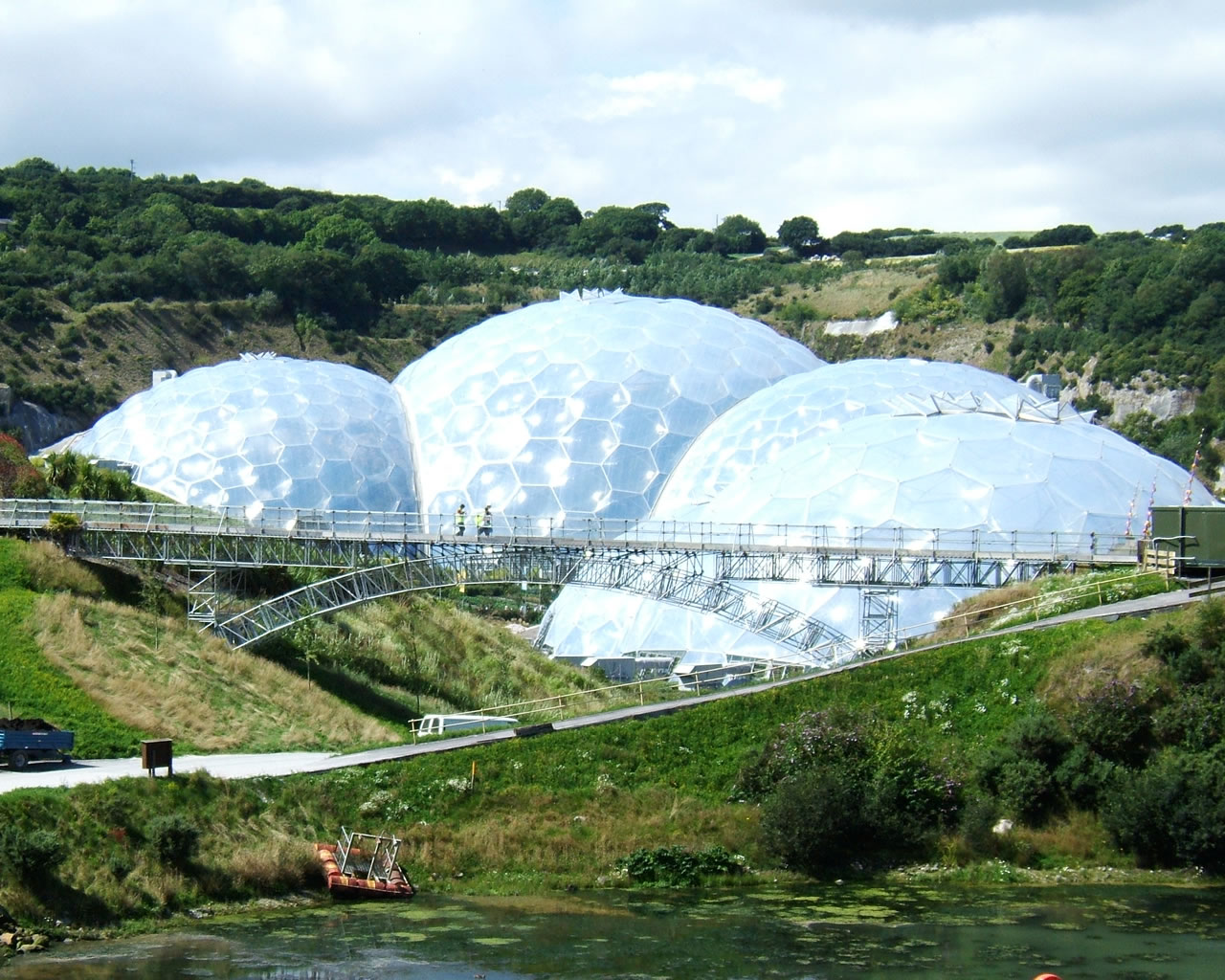 Eden Project Footbridge Cornwall